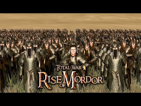 Rise Of Mordor - Woodland Realm Army Struggle With Valinor Elves  - LOTR  Cinematic Battle