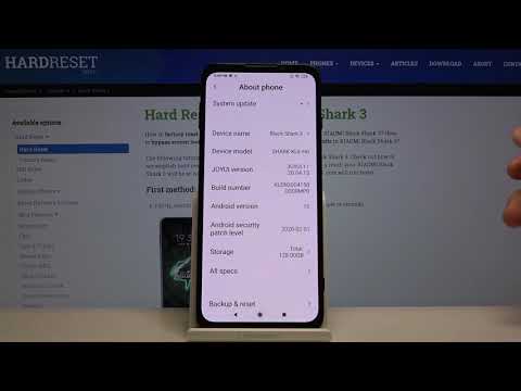 How to Check Phone Specification in XIAOMI Black Shark 3 – Find About Phone Info