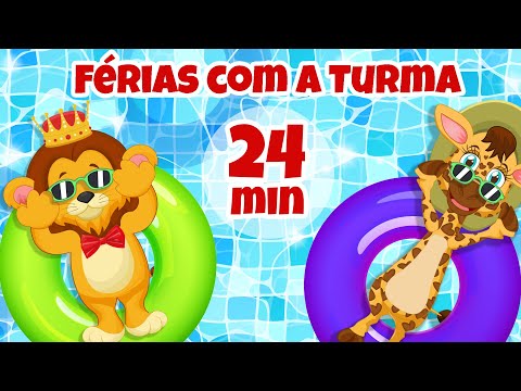 Férias com a Turma da Giramille 24 min | Desenho Animado Musical
