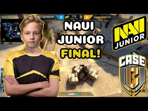 NAVI JUNIOR В ФИНАЛЕ ТУРНИРА! NAVI JUNIOR VS CASE ESPORTS (CSGO)