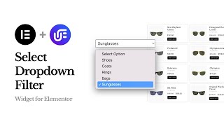 Select Dropdown Filter Widget for Elementor