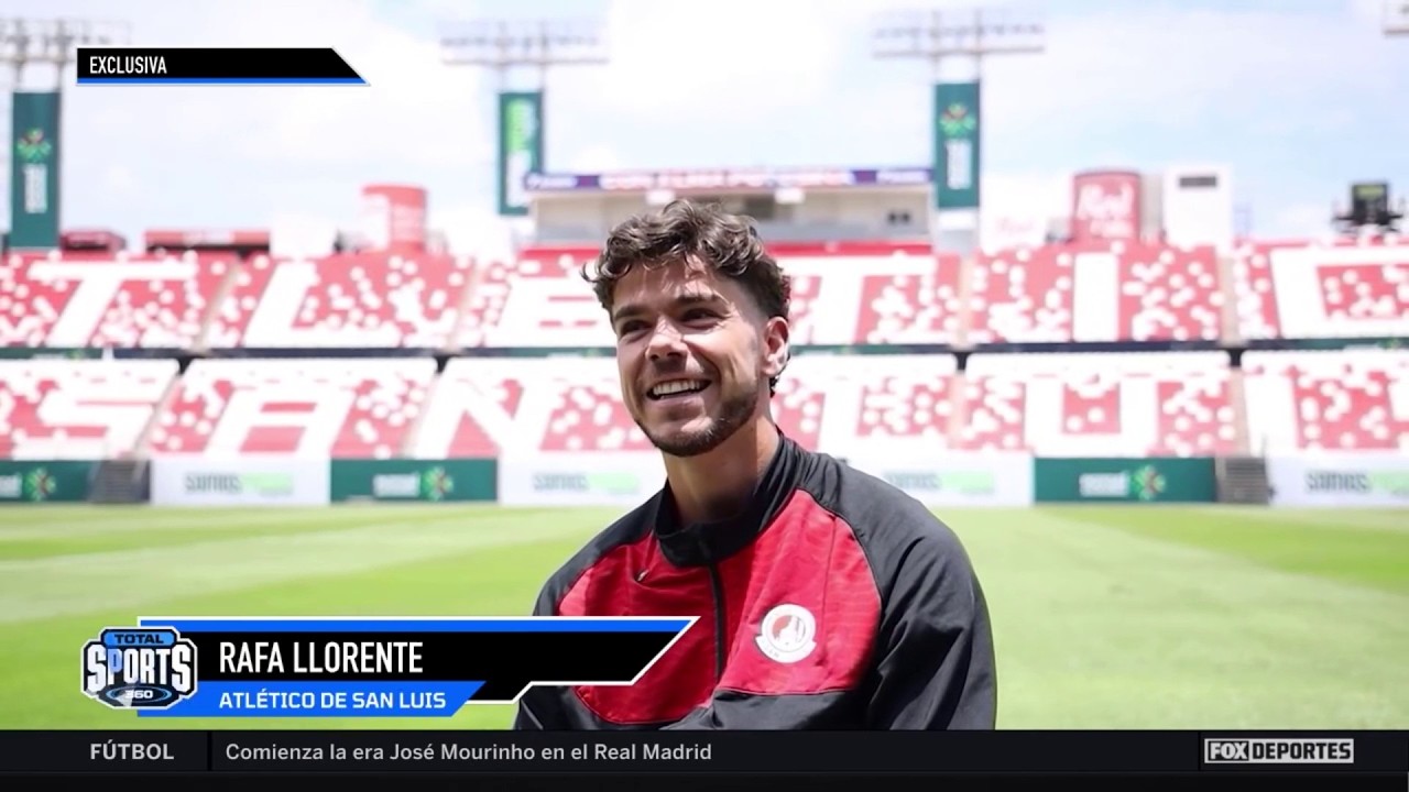 🤩 ¡QUIERE TRIUNFAR! Rafa Llorente ya viste los colores del Atlético de San Luis | Total Sports