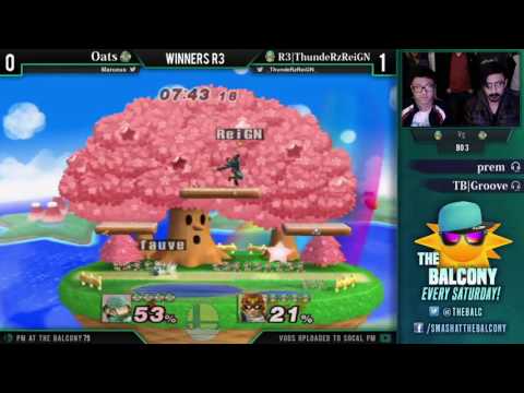 PM @ the Balcony 79 - Winners R3 ft. Oats (Sheik) VS R3|ThundeRzReiGN (Ganon, Falcon)