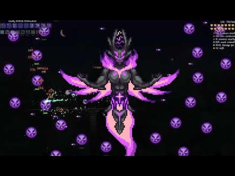 Terraria Shadows of Abaddon: True Mode Abaddon w/ Thrower