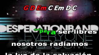 Light of salvation (Español Notas) Desperation Band (Karaoke)