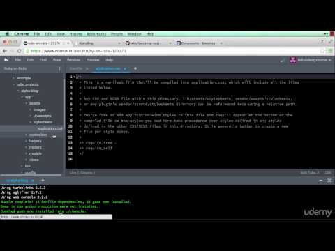 How to install bootstrap in Ruby on Rails