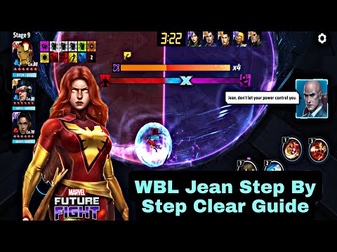 WBL Jean Step By Step Clear Guide - Marvel Future Fight