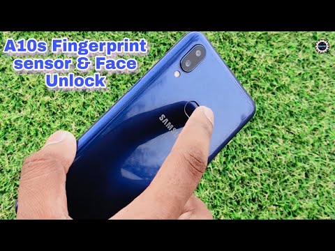 Samsung Galaxy A10s || Fingerprint Setup And Face Unlock || In Hindi 2020 🔥🔥🔥