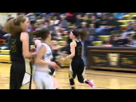 2/19/16 - Girls Basketball - Fillmore Central 45, Caledonia 61