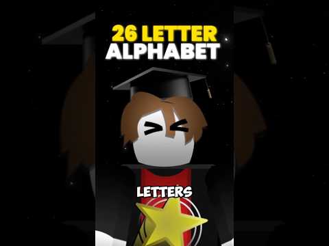 What If We Got a New Letter in the Alphabet? #roblox #robloxmemes #shorts