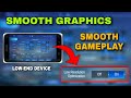 SMOOTH SETTINGS FOR MOBILE LEGENDS 2024 For Smooth Game Performance