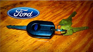Can you program a spare key with one working Ford key?