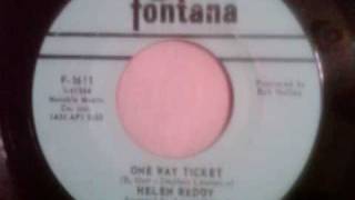 Helen Reddy-One Way Ticket