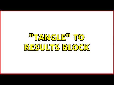 Emacs Org-mode Babel: "Tangle" to Results block (3 Solutions!!)