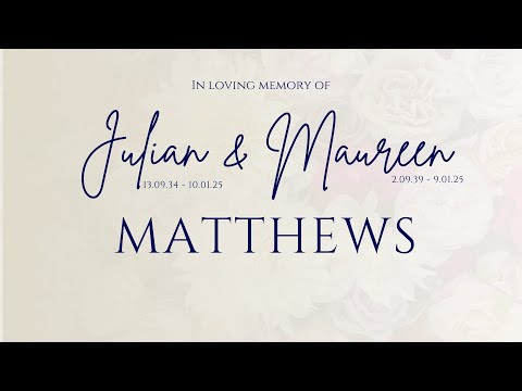 Julian & Maureen Matthews