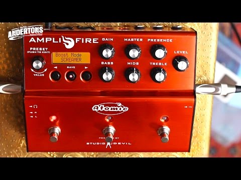 Atomic Amplifire Guitar FX Pedal - Plugged In To a Clean/Dry Amp - Amazing Results!