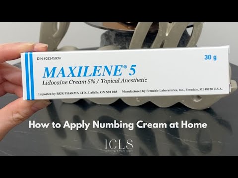 How to Apply Numbing Cream at Home | ICLS Dermatology...