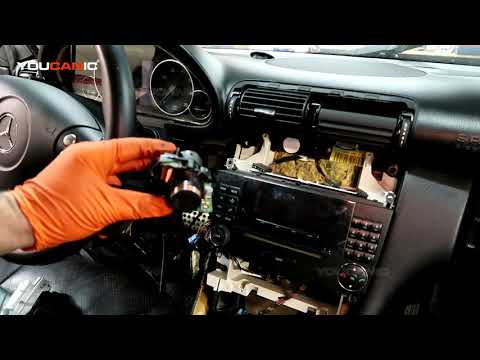 2008-2015 Mercedes-Benz C-Class C300 W204 Ignition Switch Repair or Replace Guide