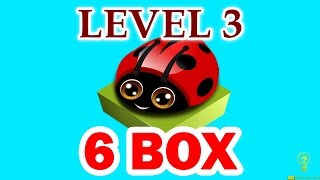 Sokoban Garden 3D Level 3 ( 6 Box ) - Best Solution
