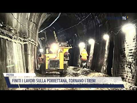 2023-05-30 PISTOIA - FINITI I LAVORI SULLA PORRETTANA, TORNANO I TRENI