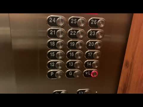 1266. Schindler 6400 Traction Elevators at Winston Tower - Winston-Salem, NC