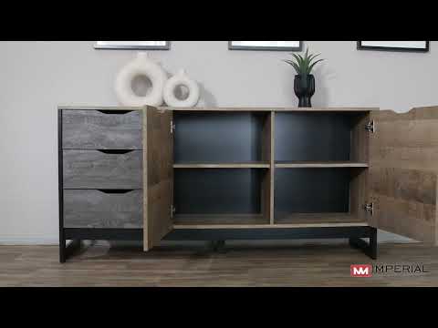 Стол журнальный Стокгольм Дуб гранж песочный/железный камень