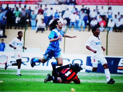 Liga de Quito 1 x 1 #Emelec - (Resumen del partido Liguilla Final 10 Diciembre 1997)