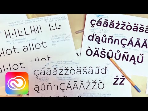 The Adobe Fonts Show: Language Support & Diacritics | Radek Sidun of Briefcase Type | Creative Cloud