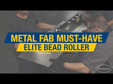 Fab Floor Pans - Eastwood Elite 27" Bead Roller - Largest Hand Crank Bead Roller!  Must-Have