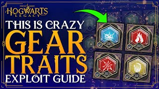 Hogwarts Legacy Tier 3 TRAITS EXPLOIT - How To Get All Traits / Gear Upgrades - Complete Trait Guide