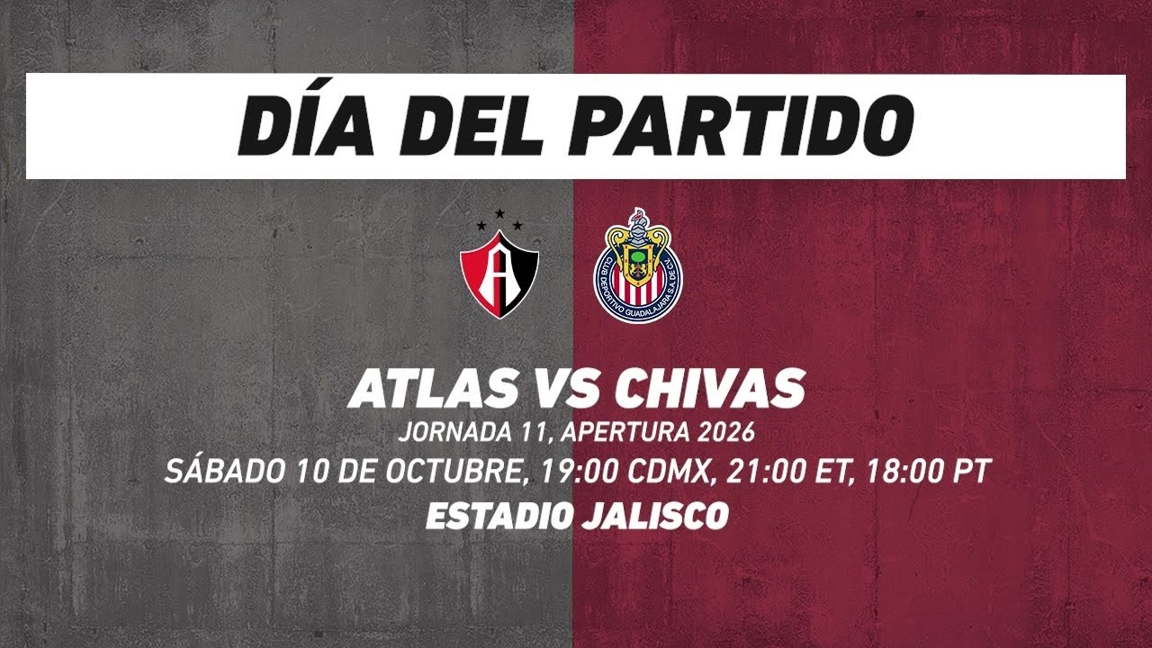 Atlas vs Chivas, frente a frente: Liga MX