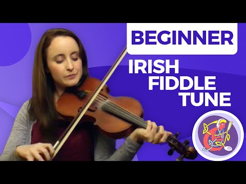 Irish Fiddle Lesson - [The Basics] Learn "Maggie In The Woods" 🎵🎵
