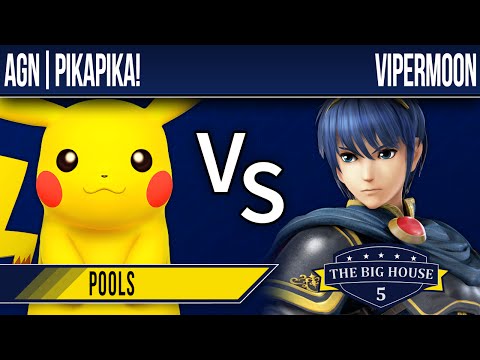 TBH5 Smash 4 - AGN | PikaPika! (Pikachu) vs Vipermoon (Marth) - Pools