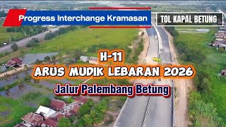 Download lagu UPDATE TERKINI ! Interchange Kramasan Persiapan Fungsional Tol Palembang Betung Menyambut Arus Mudik mp3 Download lagu UPDATE TERKINI ! Interchange Kramasan Persiapan Fungsional Tol Palembang Betung Menyambut Arus Mudik mp3