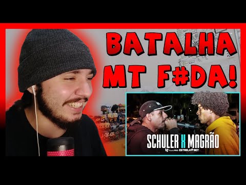 SCHULER X MAGRÃO | PRIMEIRA FASE | 326ª Batalha da Aldeia | REACT BAUEB