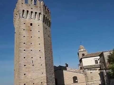 Ortezzano, Ghibelline tower of the fourteenth century (manortiz)