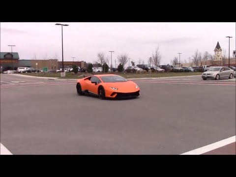 Cars Leaving Car Show (Revs, Crash and More) 3-10-18