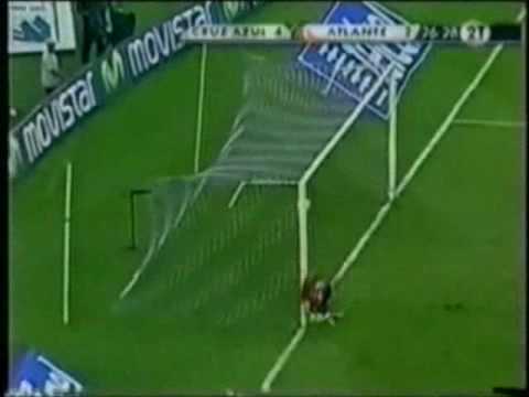 Cruz Azul vs Atlante - Golazo de Juan Carlos Falcon