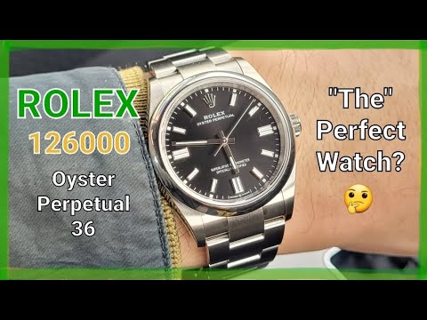 Rolex Oyster Perpetual OP36, 126000 Review. The Perfect "Do It All" Watch!? 😲