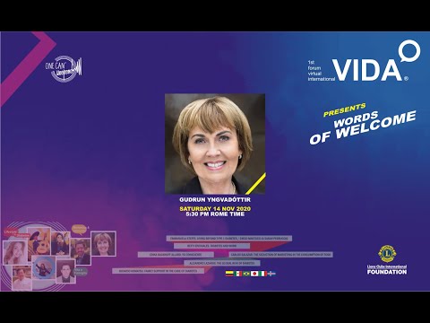 Words Of Welcome - Gudrun Yngvadóttir - ONE CAN Weekend | Lions Clubs International Foundation