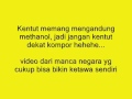 Atraksi Kentut Berapi GILA Wkwkwkwk