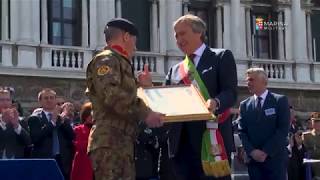 Venezia 30 marzo 2019, cerimonia 100° anniversario del nome San Marco alla Brigata di Marina