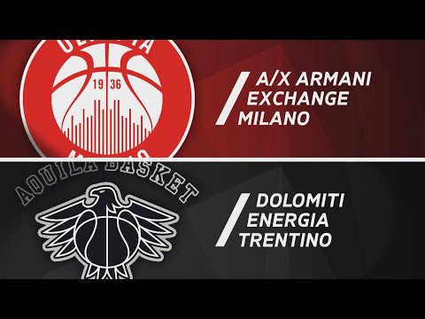 A|X Armani Exchange Milano - Dolomiti Energia Trentino