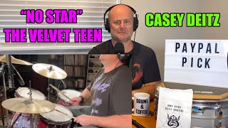 Drum Teacher Reaction: CASEY DEITZ | “No Star” by The Velvet Teen (2021 PayPal Request!)