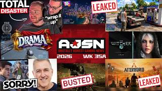 AJSN WK35A - Star Citizen Livestream DISASTER, GTA6 LEAKS, Witcher 4 in 2028, Duskbloods goes Badly!