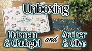 Unboxing: Archer & Olive - Quiet Corners Fall Collection AND Hubman & Chubgirl - SO CUTE!