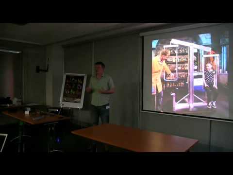 Peter Wothers, the best speech of the EuroScienceFun Conference 2015