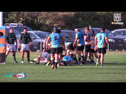 2016 NHRU Round 5 Premier 1 Highlights - Southern Beaches v Merewether Carlton