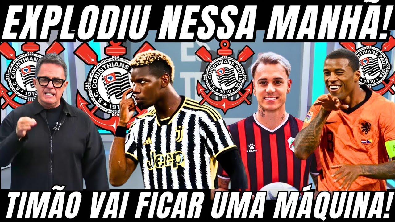 VAZOU INFORMAÇÃO AGORA NO CORINTHIANS NESSA MANHÃ DE TERÇA FEIRA / NOTÍCIAS DO CORINTHIANS HOJE