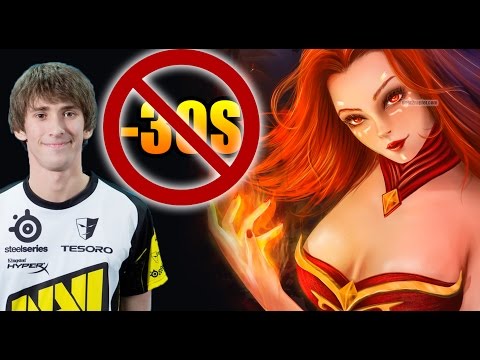 NO Need RESPAWN TALENT - Dendi [Lina] Dota 2 7.06